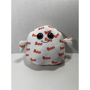Ty Squish-a-Boos Goblin Halloween Ghost Plush Cushion Pillow Stuffed Animal Toy